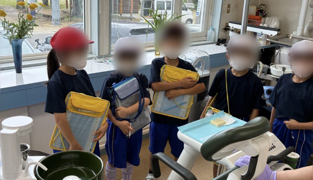 猪苗代第二小学校の生徒さんたちが見学に来てくれました！
